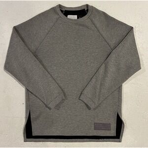 Extra Butter Crewneck Sweatshirt Boutique NYC Gray Black Mens Small‎ Pullover
